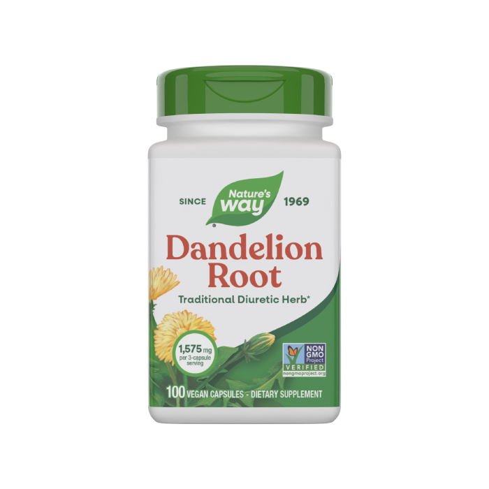 Nature's Way Dandelion Root, 100 Capsules