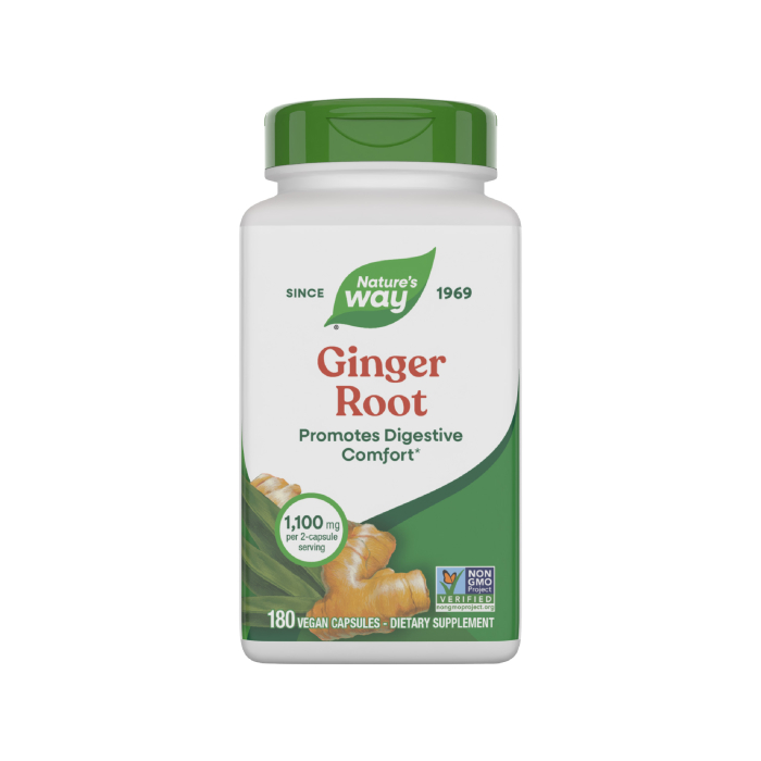 Nature's Way Ginger Root, 180 Capsules