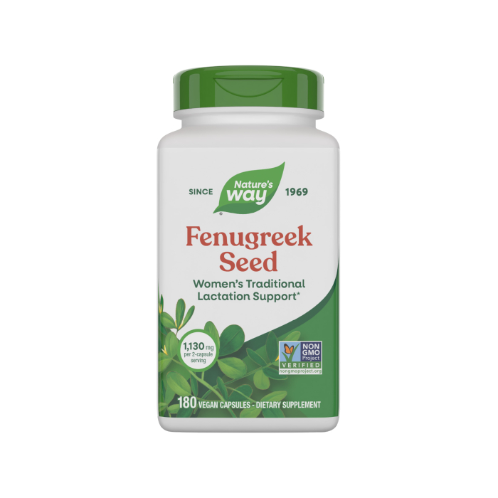 Nature's Way Fenugreek Seed, 180 Capsules