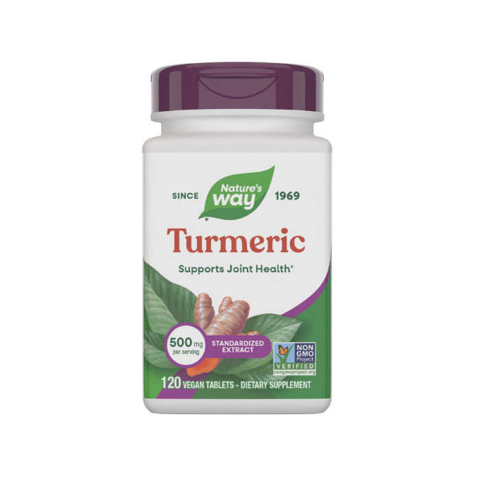 Nature's Way Turmeric Standardized Extract, 120 Tablets