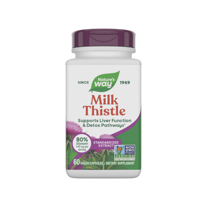 Nature's Way Milk Thistle Extract, 60 Capsules