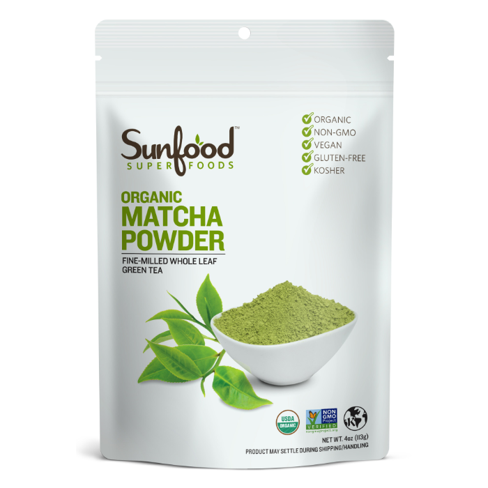 Sunfood Organic Matcha Powder, 4 oz.
