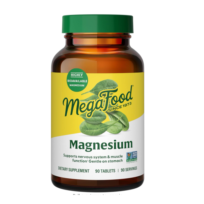 MegaFood Magnesium, 90 Tablets