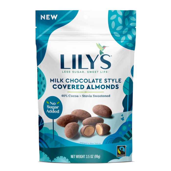 Lily's Milk Chocolate Style Covered Almonds