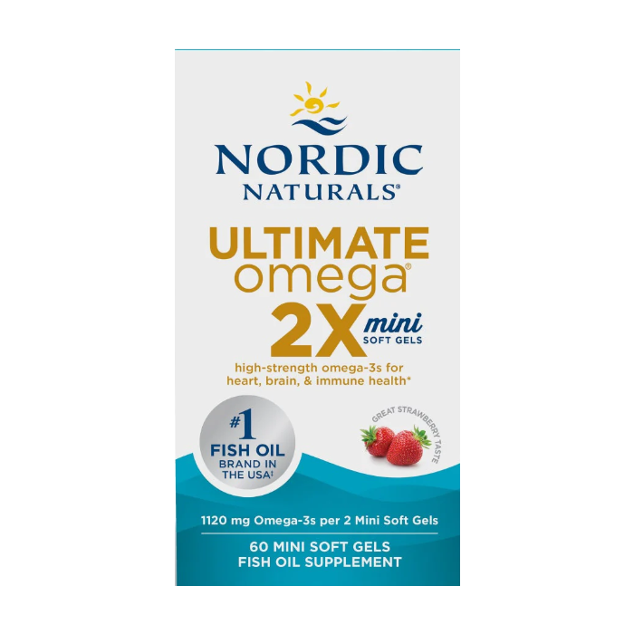 Nordic Naturals Ultimate Omega Mini 2X, 60 count