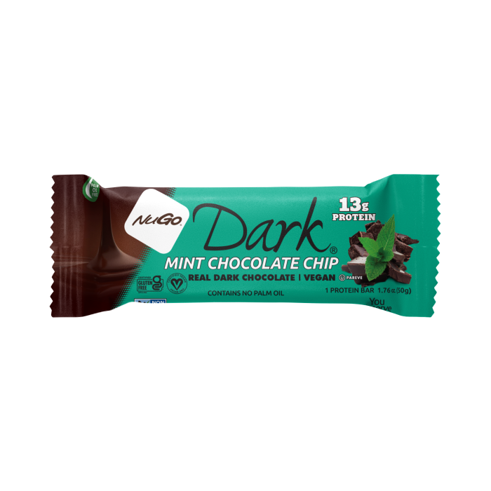 Nugo Dark Mint Chocolate Chip Protein Bar