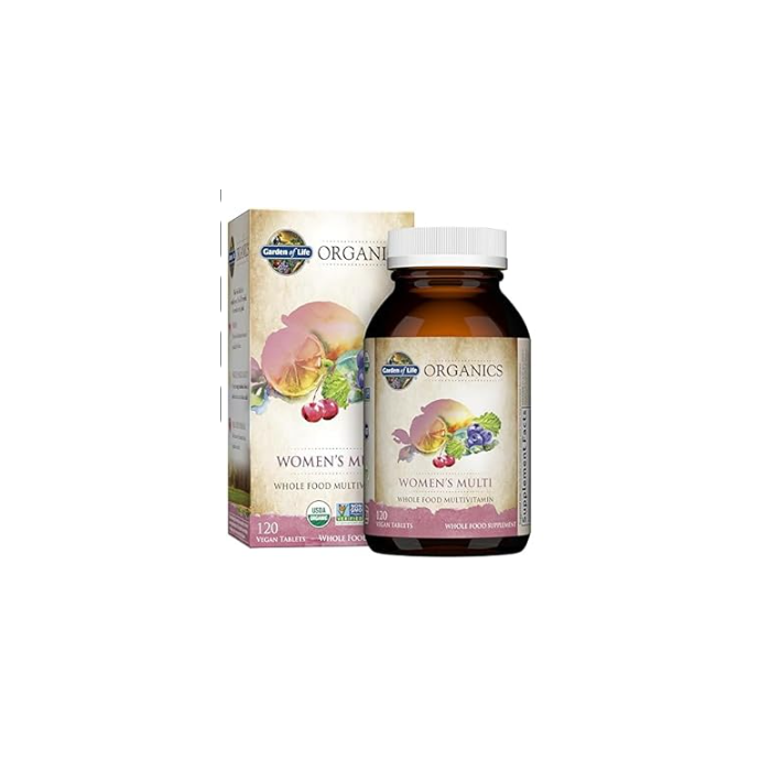Garden of Life Organics Women's Multi, 120 Tablets