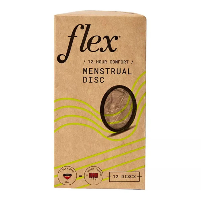 Flex Menstrual Discs - Front view