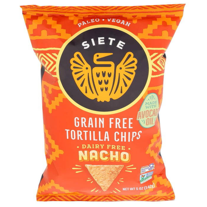 Siete Nacho Grain Free Tortilla Chips, 5 oz.