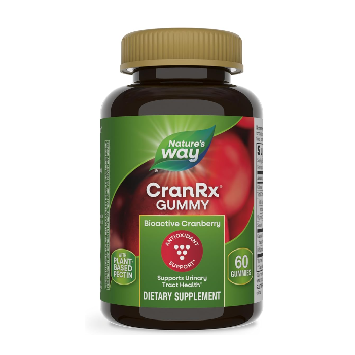 Nature's Way CranRx Gummies for Urinary Health, 60 Count