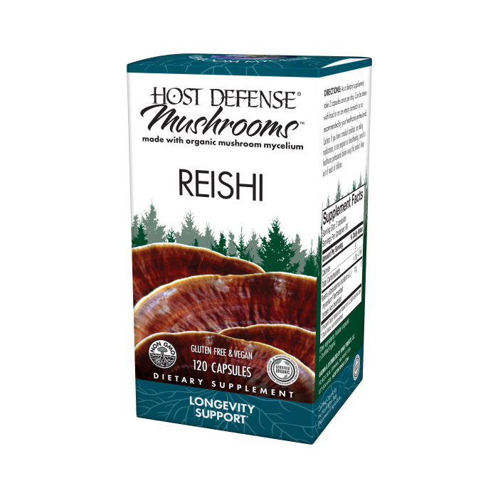 Host Defense Reishi, 120 Capsules