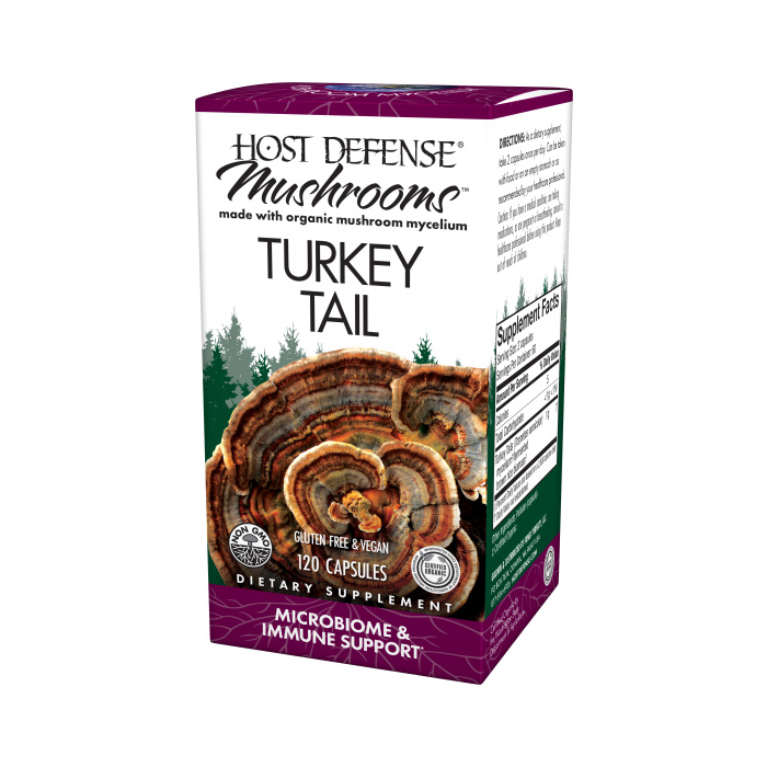 Host Defense Turkey Tail, 120 Vcapsules
