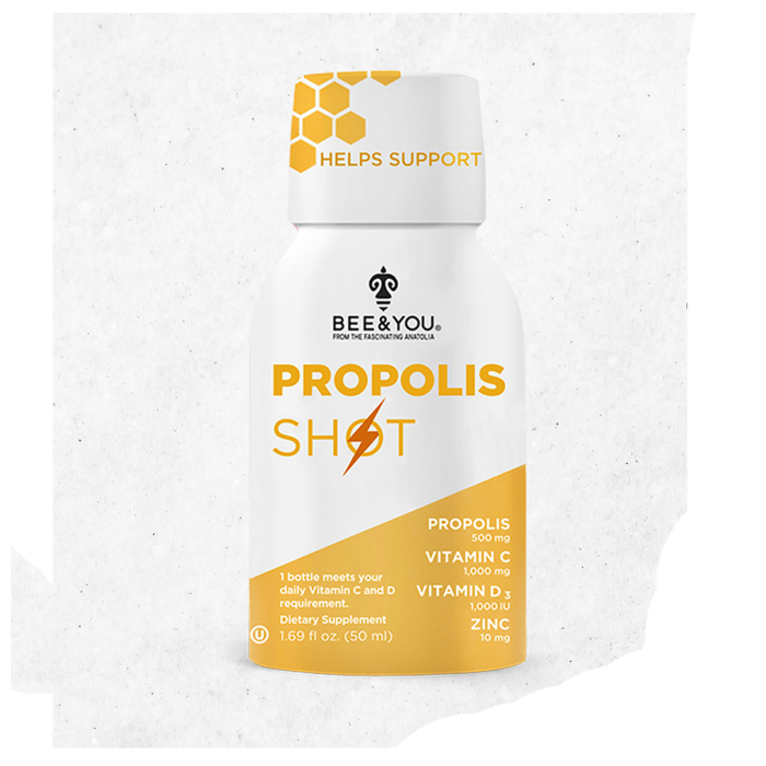 Bee & You Kids Propolis Immune DayTime Shot Probiotic - Front view