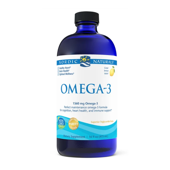 Nordic Naturals Lemon Omega 3 Fish Oil 16 oz - Main