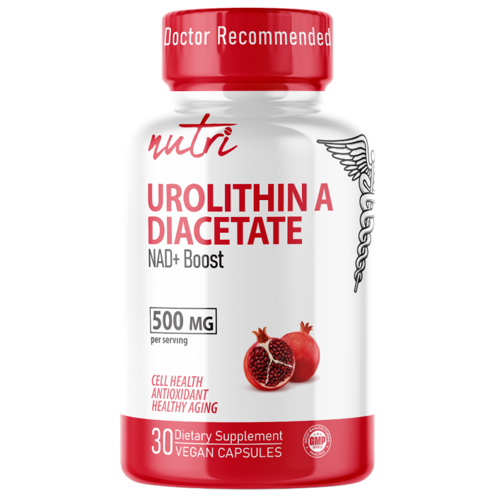 Nutri Urolithin A  Diaecetate 30 vegan cps.