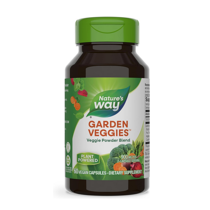 Nature's Way Garden Veggies, 60 Vegan Capsules