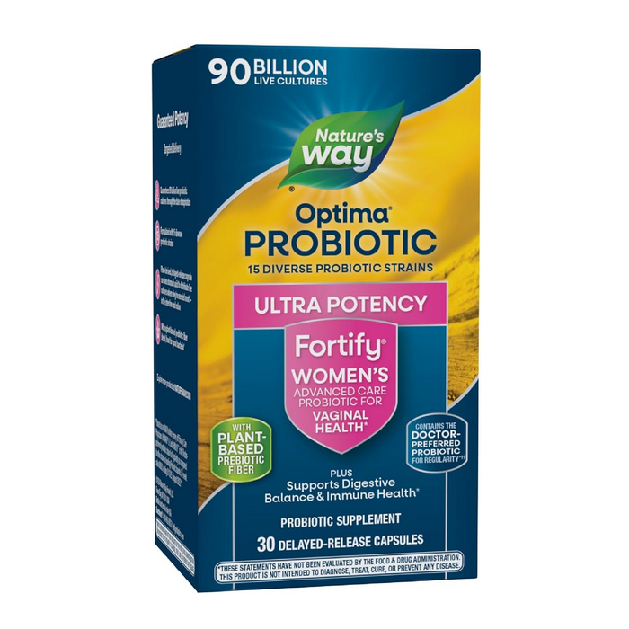 Nature's Way Fortify Optima Women's 90 Billion Probiotic, 30 Capsules