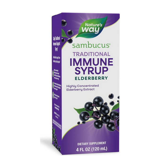 Nature's Way Sambucus Elderberry Original Syrup, 4 fl. oz.