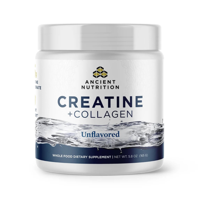 Ancient Nutrition Creatine + Collagen Unflavored - Front view