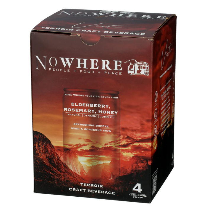 Nowhere Non-Alcoholic Mocktail Vista - Front view