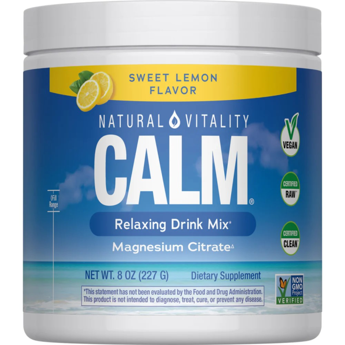 Natural Vitality Calm Powder Sweet Lemon - Front view