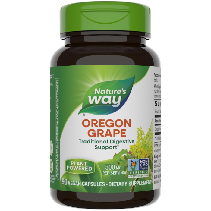 Nature's Way Oregon Grape, 90 Vegan Capsules