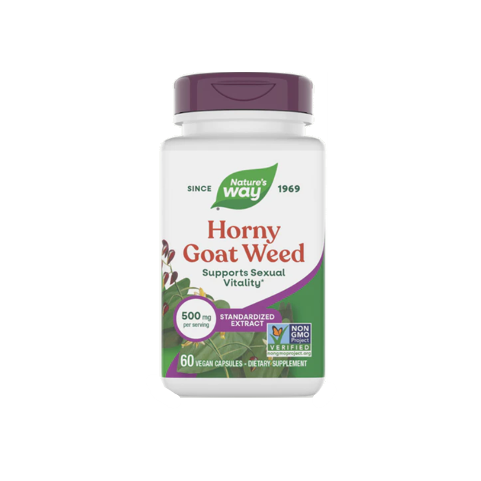 Nature's Way Horny Goat Weed, 60 Capsules
