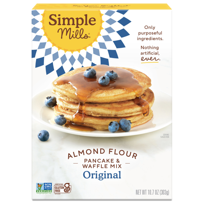 Simple Mills Pancake & Waffle Mix, 10.7 oz.