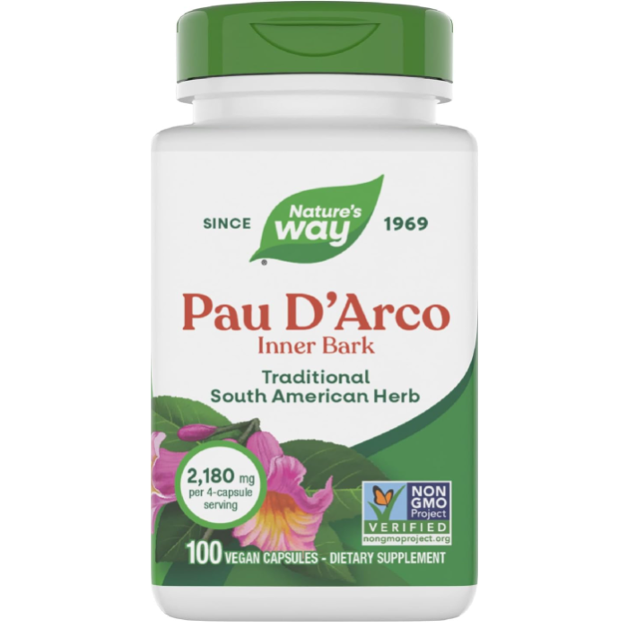 Nature's Way Pau d'Arco Inner Bark, 100 Capsules