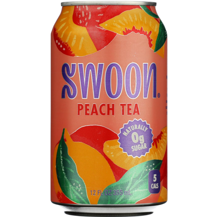 Swoon Zero Sugar Peach Ice Tea, 12oz.