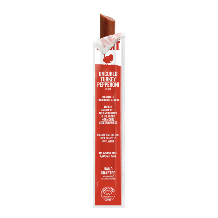 Vermont Smoke & Cure Uncured Pepperoni Turkey Stick, 1 oz.