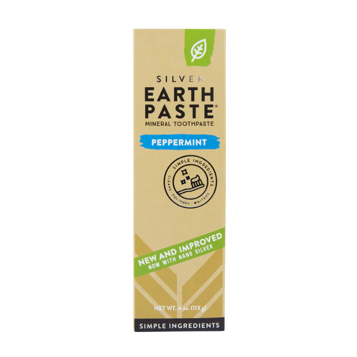 Redmond Earthpaste Peppermint Toothpaste, 4 oz.