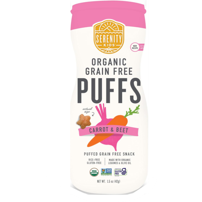 Serenity Kids Grain Free Puffs Carrot & Beet - Main
