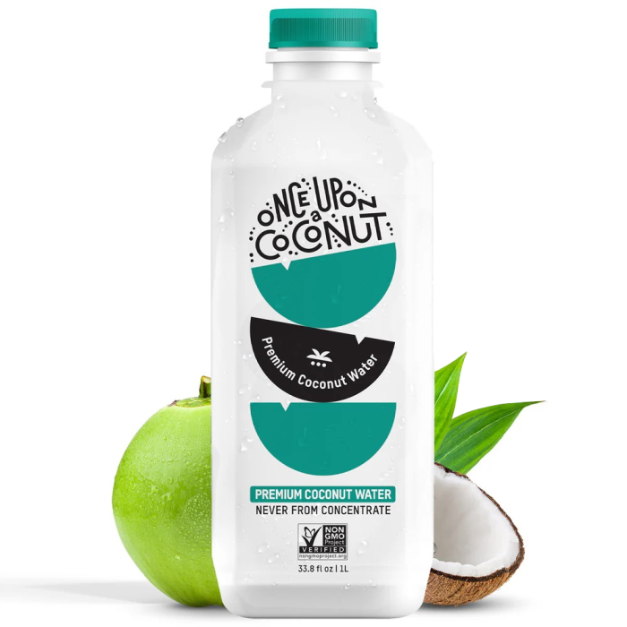 Once Upon a Coconut Premium Coconut Water - Front view