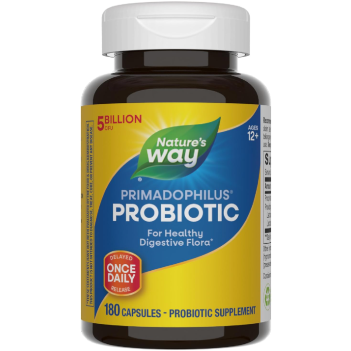 Nature's Way Primadophilus, 180 Capsules
