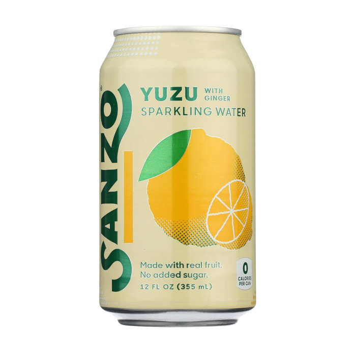 Sanzo Sparkling Water Yuzu - Front view
