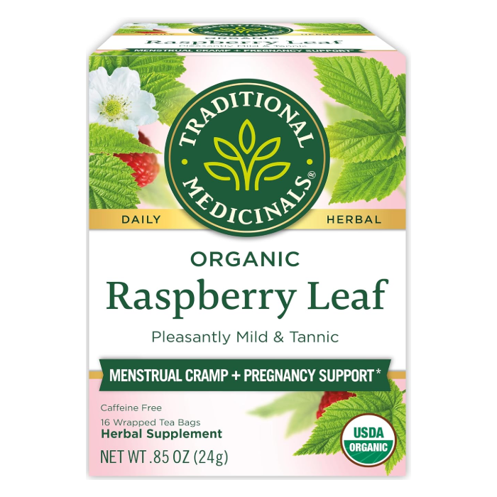 Traditional Medicinals Raspberry Leaf - Main