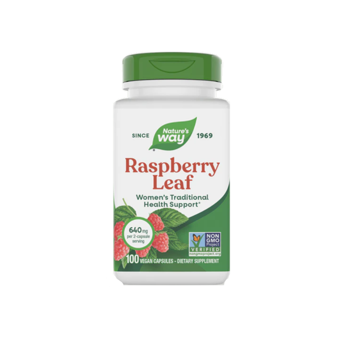 Nature's Way Red Raspberry Leaves, 100 Capsules