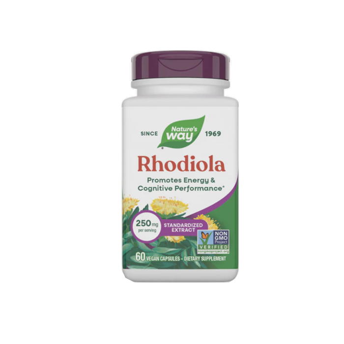 Nature's Way Rhodiola, 60 Vegan Capsules
