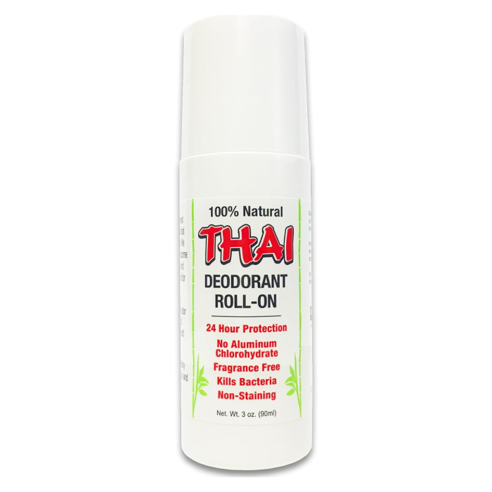 Thai Deodorant Crystal Roll-On, 3 oz.