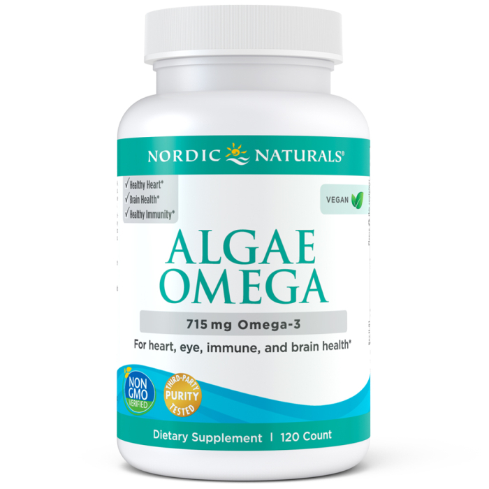 Nordic Naturals Algae Omega, 120 Soft Gels