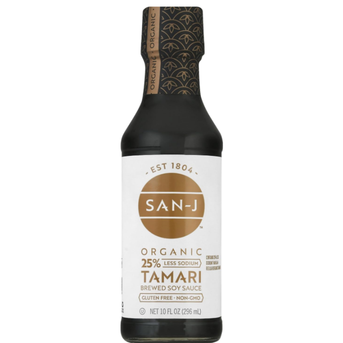 San-J Tamari Lite Soy Sauce, 25% Less Sodium, 10 fl. oz.