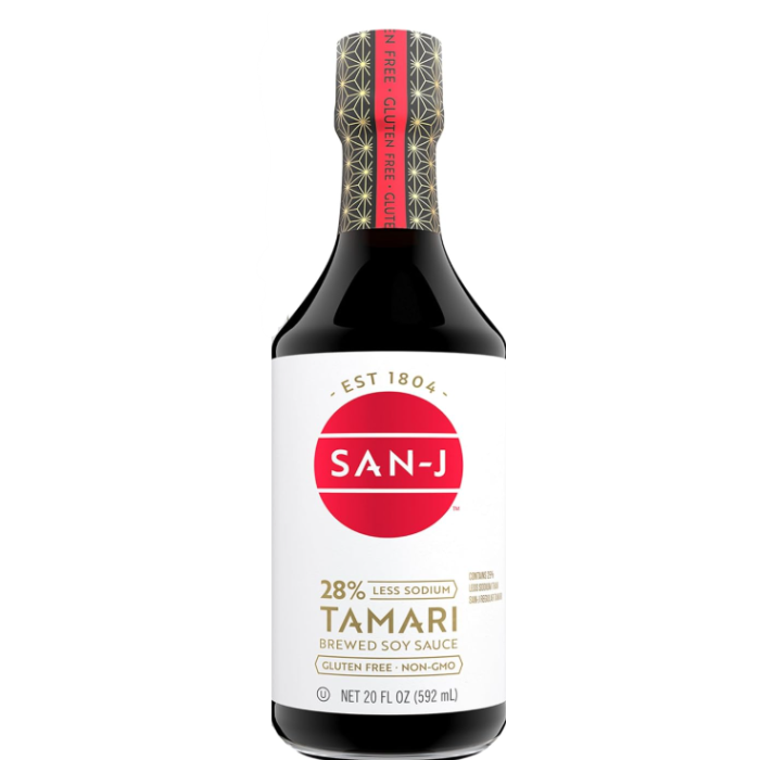 San-J Tamari Soy Sauce, Reduced Sodium, 20 fl. oz.
