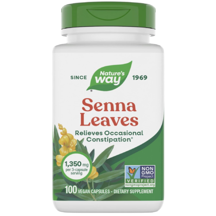 Nature's Way Senna Leaves, 100 Caps