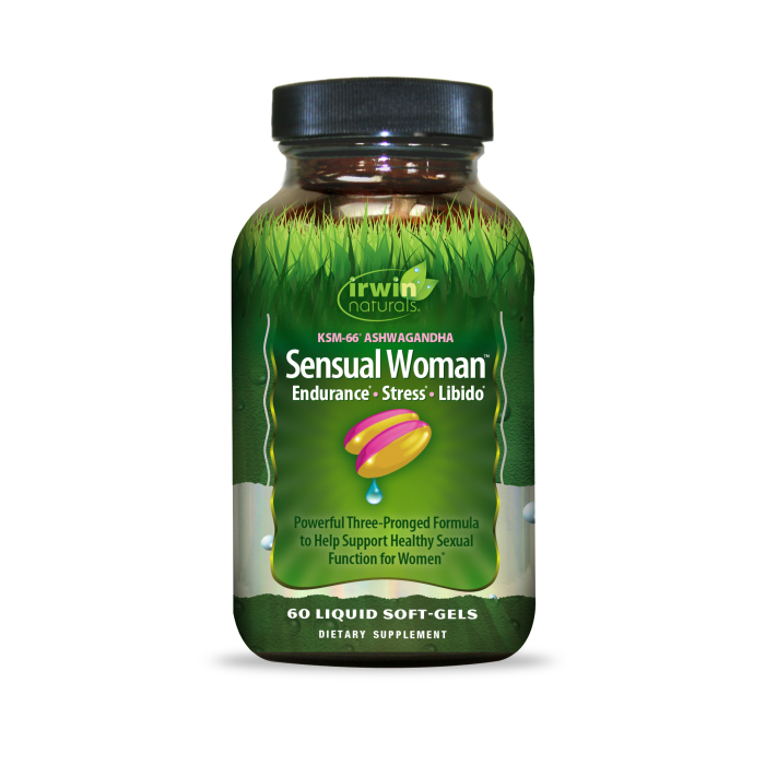 Irwin Naturals Sensual Women Endurance-Stress-Libido, 60 Softgels