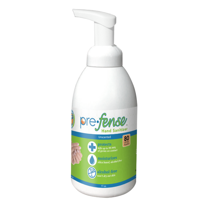 Pre-fense Foam Hand Sanitizer, 17 fl. oz.