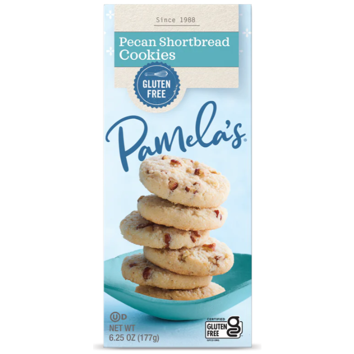 Pamela's Gluten Free Pecan Shortbread Cookies 6.25 oz.