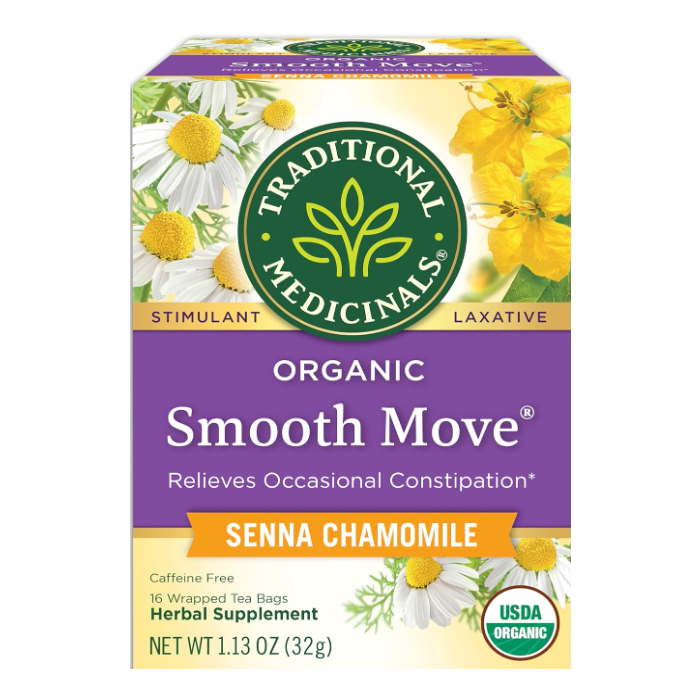 Traditional Medicinals Smooth Move Chamomile, 16 tea bags
