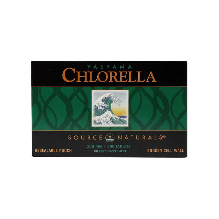 Source Naturals Chlorella Yaeyama 200 mg, 300 Tablets