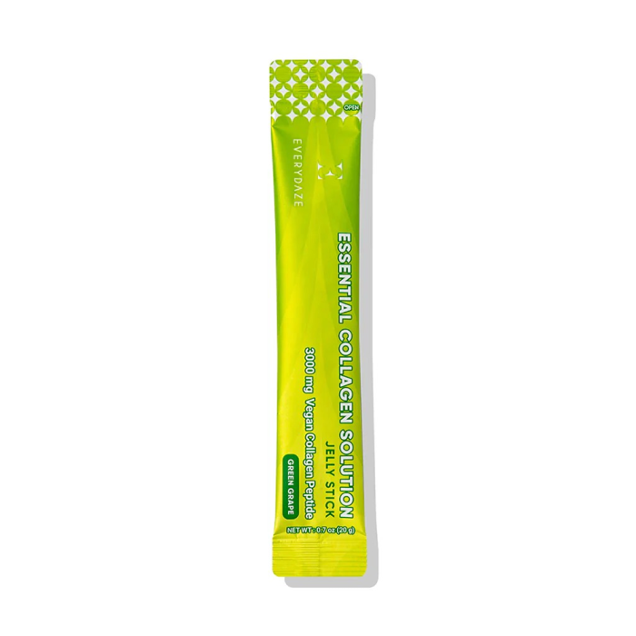 Everydaze Essential Collagen Solution Jelly Stick - Green Grape - Front view